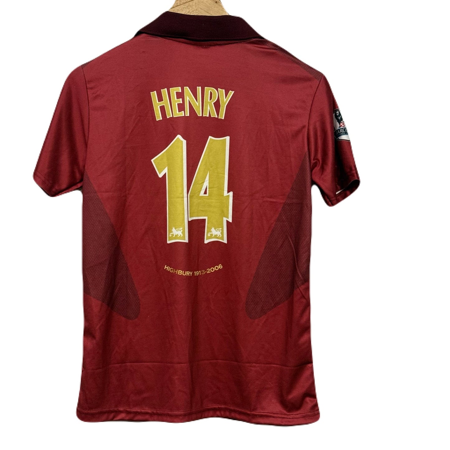 Arsenal Fc 2005-06 Home kit Henry Half sleeve - P845