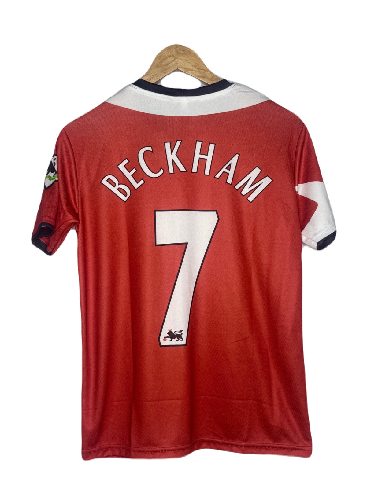 Best retro united Beckham 7 home jersey - bmg store