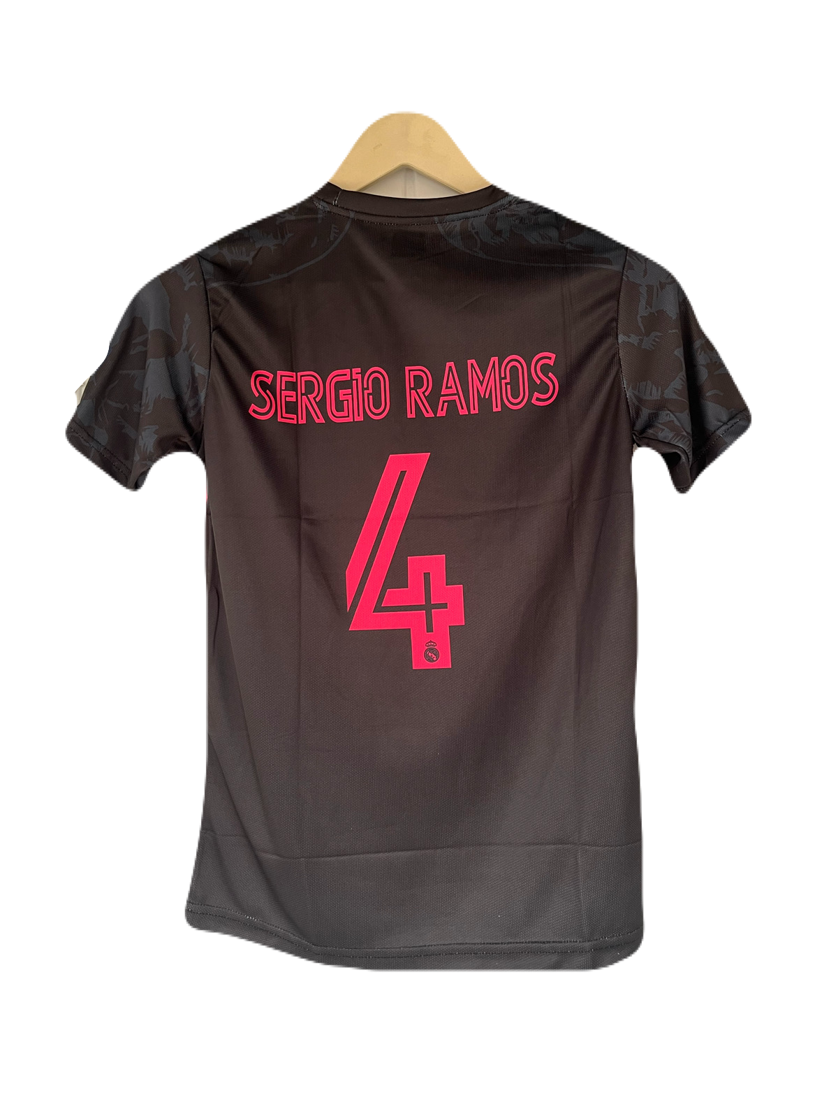 Sergio ramos REALMADRID 2016/17 third kit half sleeve jersey -