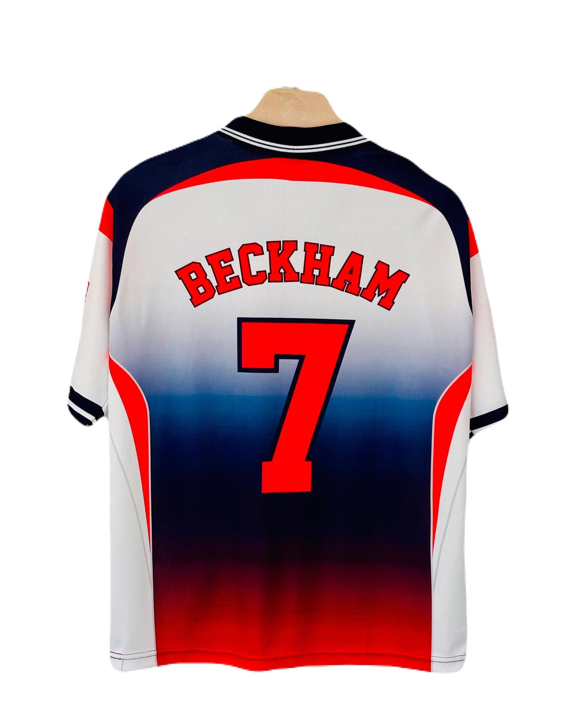 Beckham England Five Sleeve Collar Sublimation jersey P2593 | BMG STORE