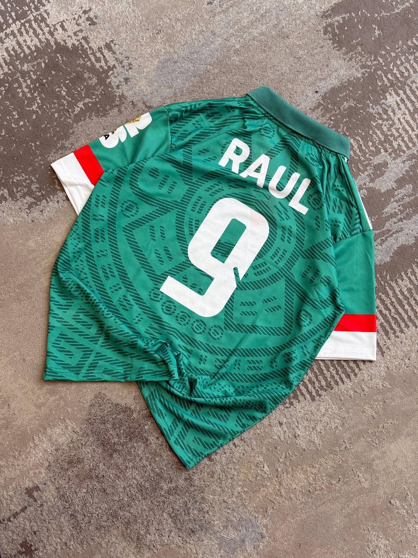 Raul Mexico 2026 Home World Cup Premium Quality Collar Five Sleeve Sublimation -