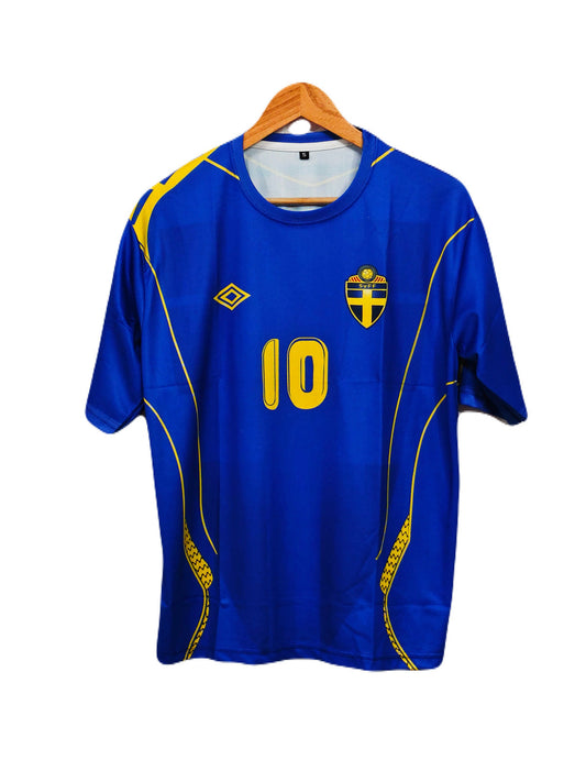 Sweden 2006-07 Away kit Ibrahimovic Five sleeve - P304 - bmg store
