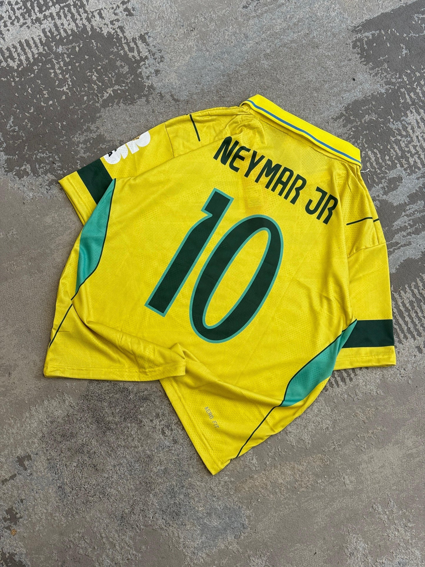 Neymar Brazil 2026 Home World Cup Premium Quality Collar Five Sleeve Sublimation -