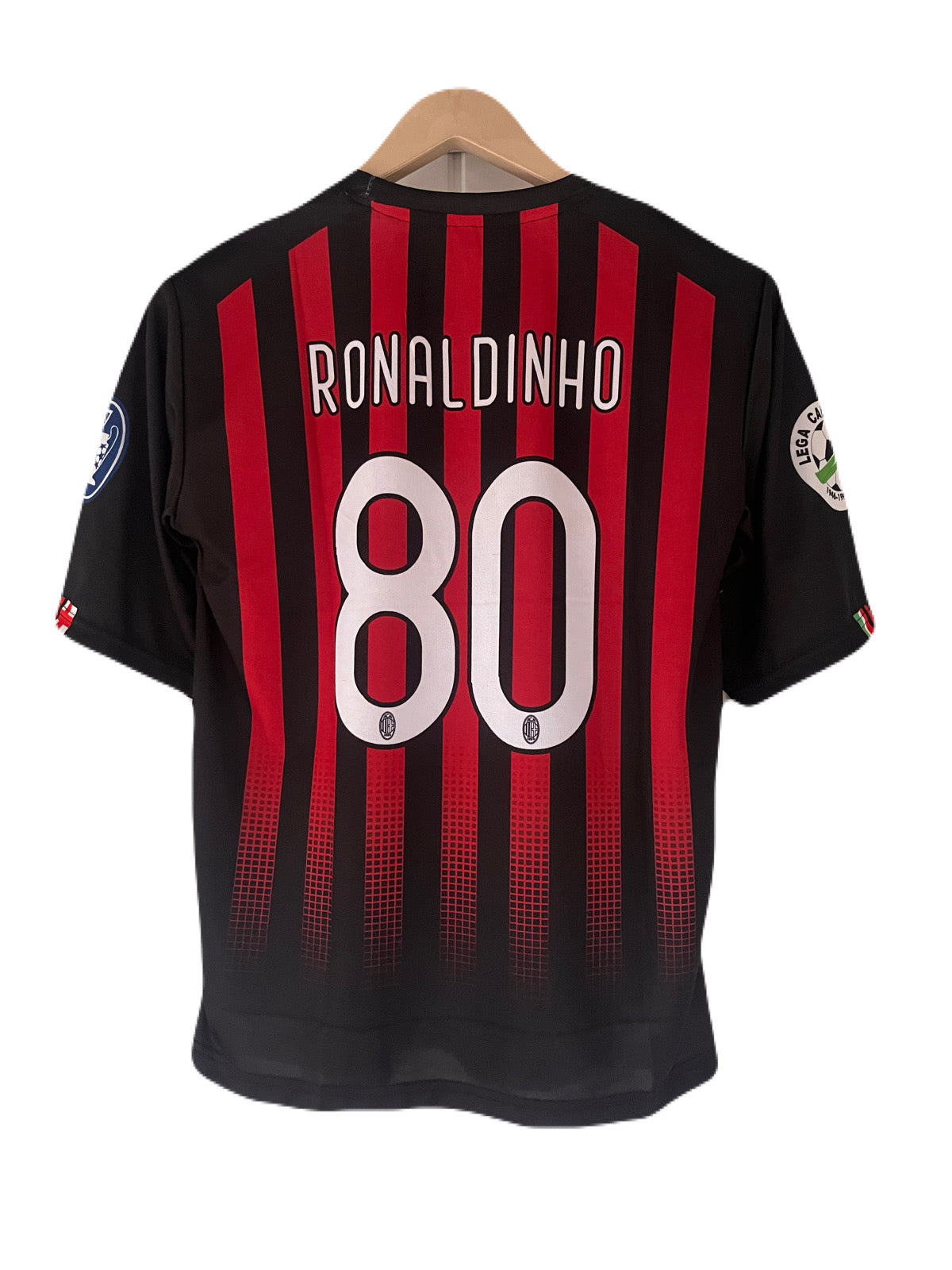 Ronaldinho Ac Milan Home Jersey Five Sleeve Sublimation P2803 | BMG STORE