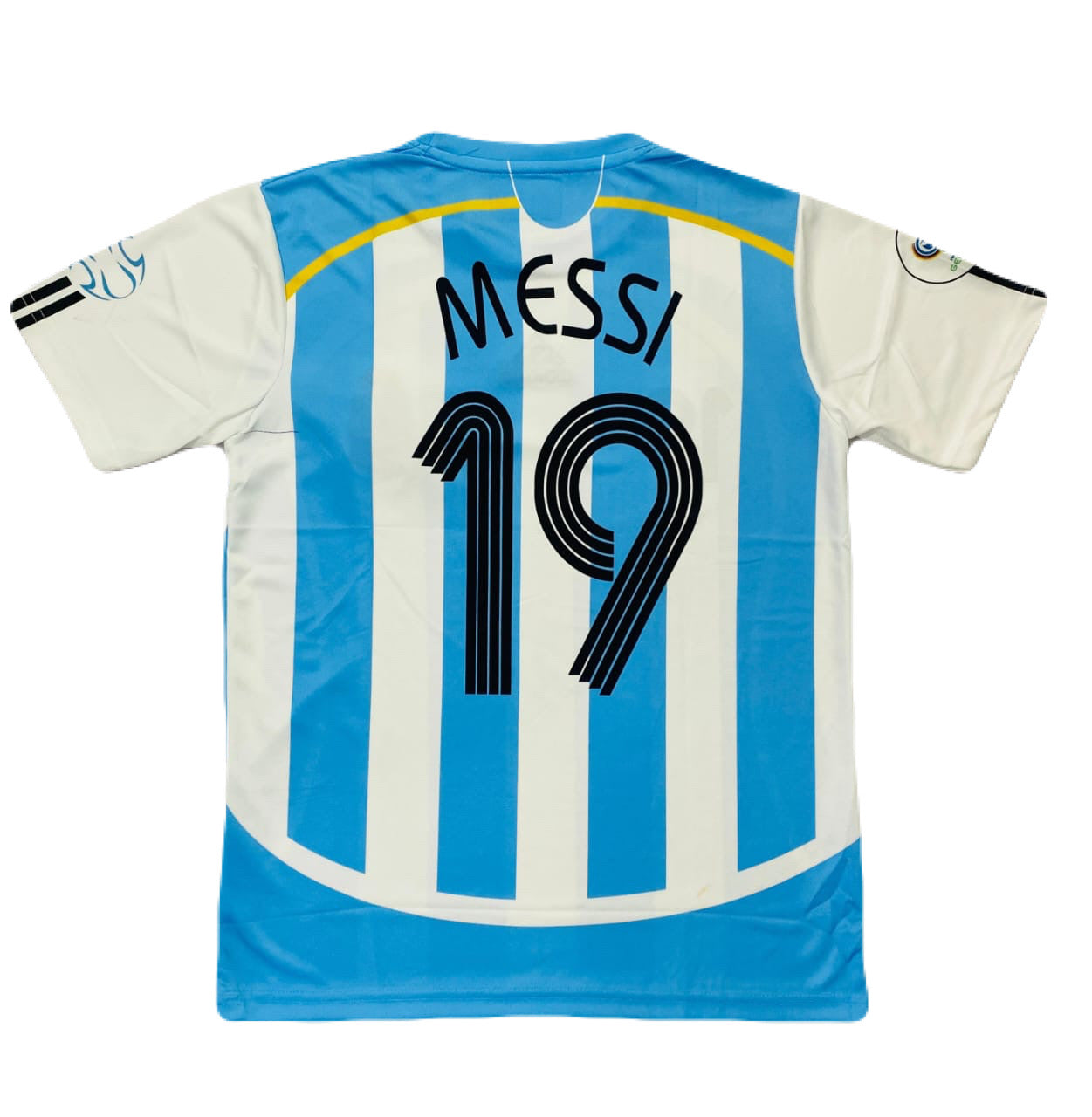 Argentina 2006 home jersey messi - P786