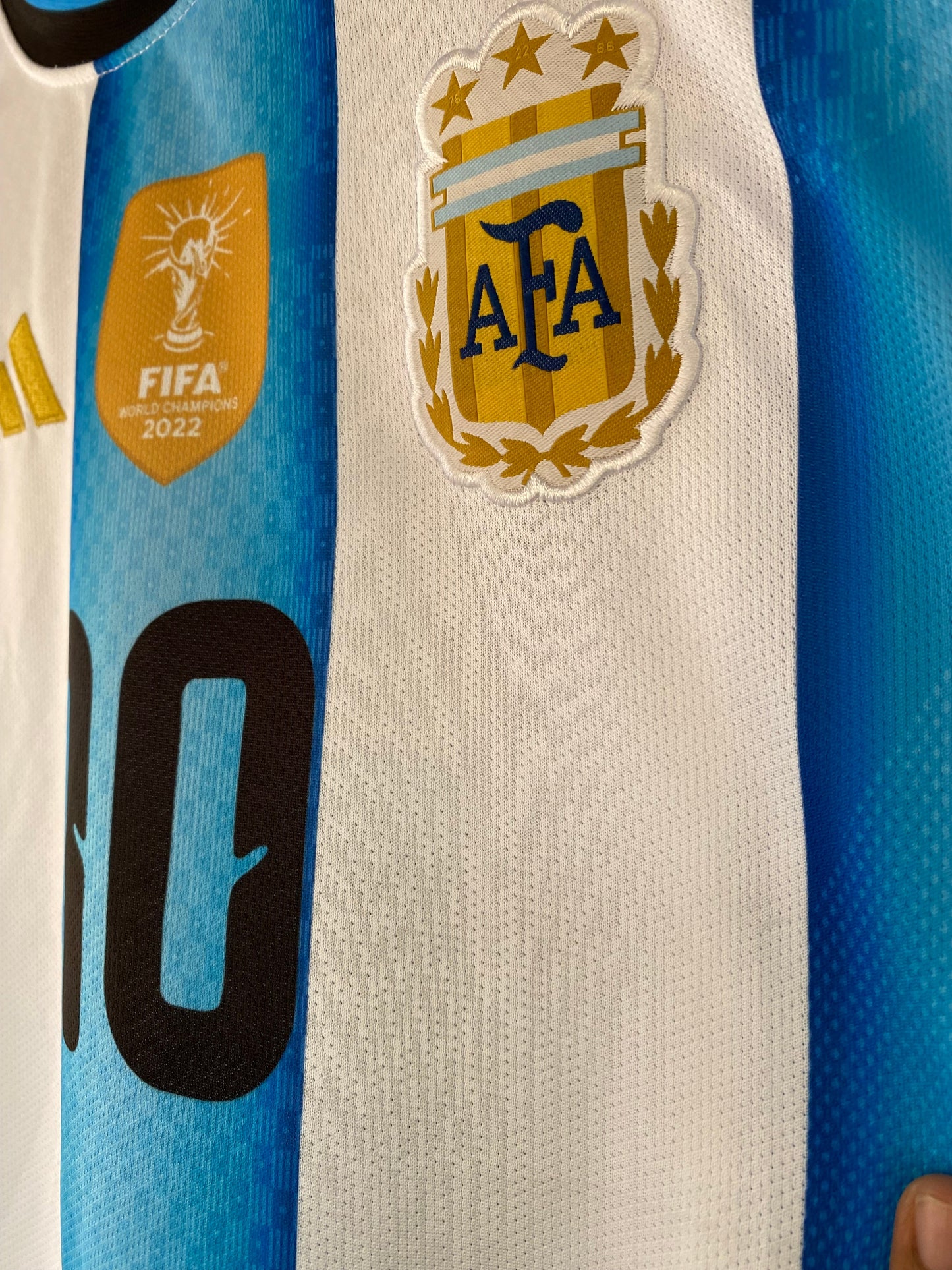 Messi Argentina 2026 World Cup Home Kit Half Sleeve embroidery - P2060