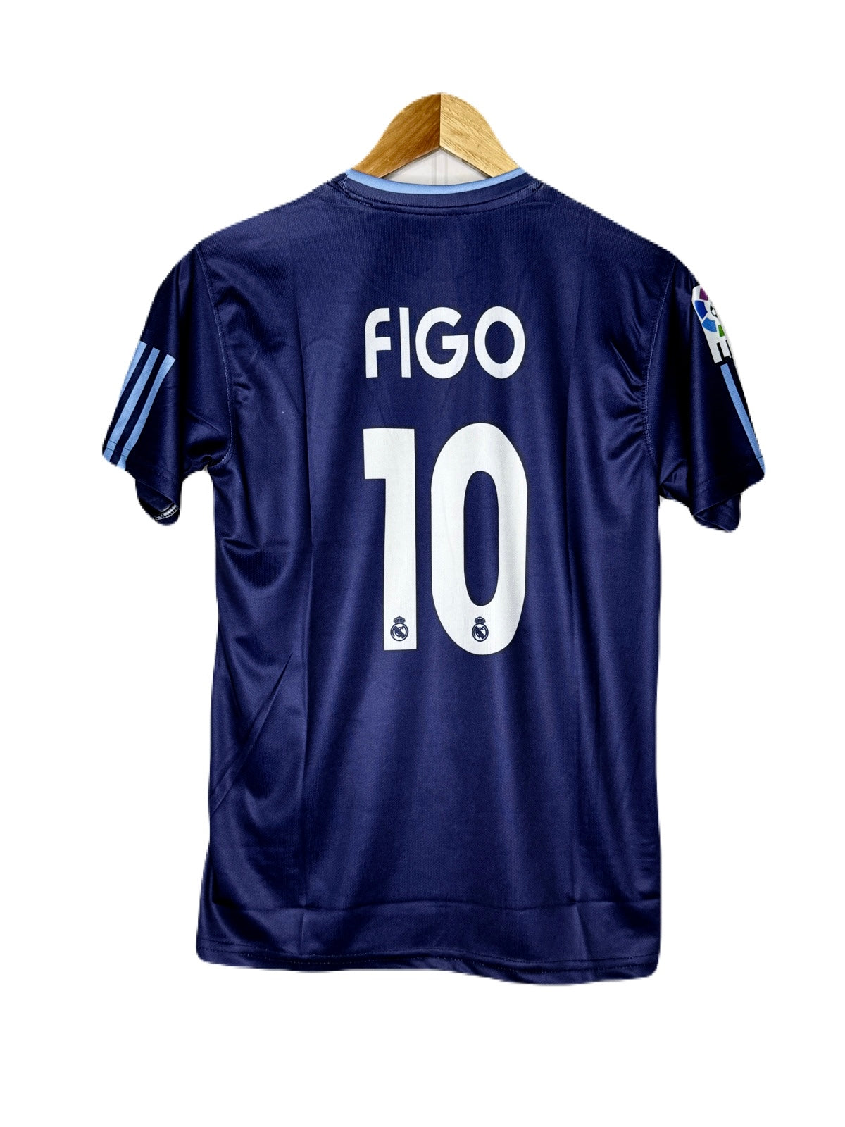 Real Madrid 2004 Away Kit Figo Half Sleeve - bmg store