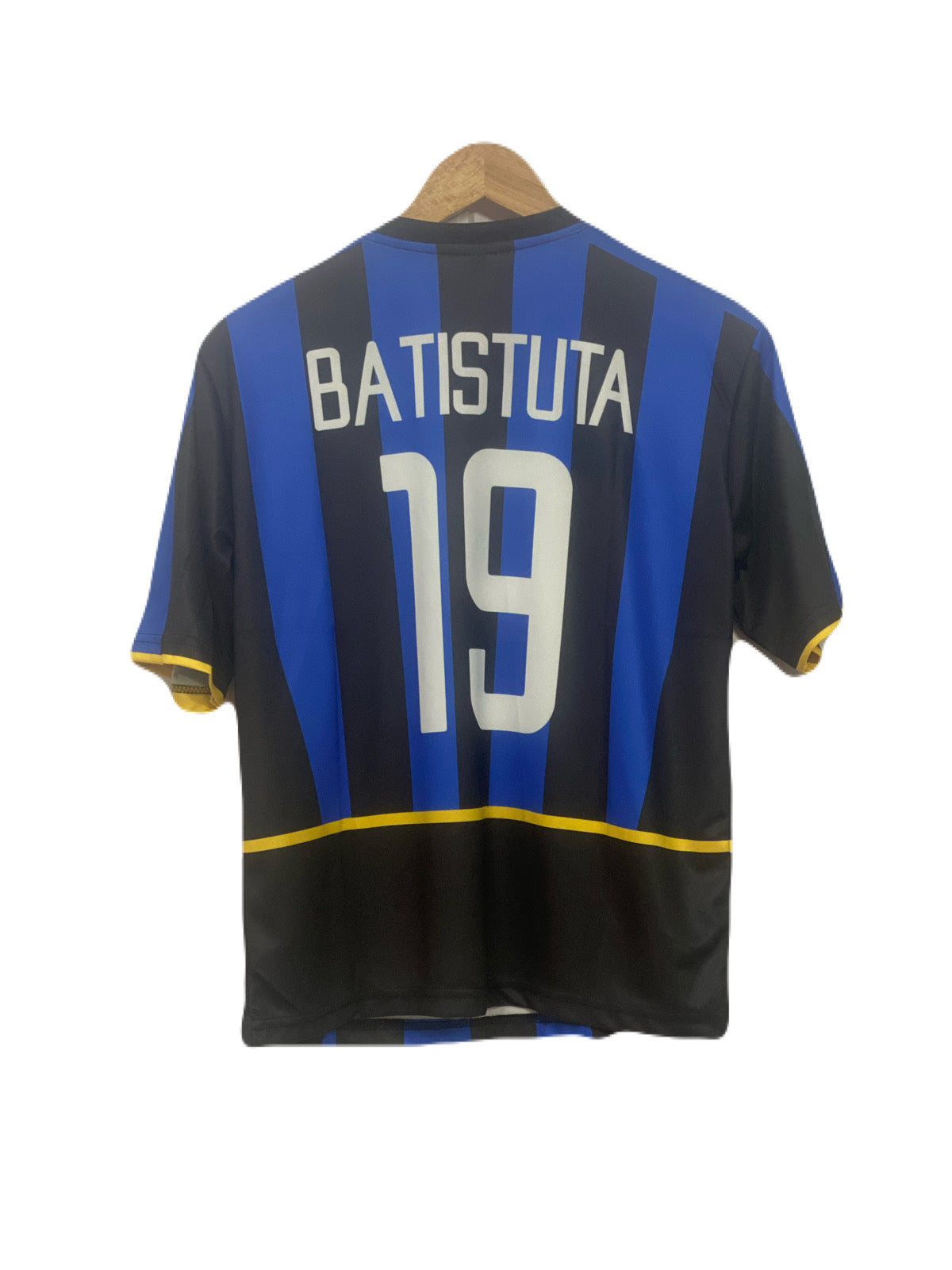 Inter Milan 2002-03 Home kit batistuta Five sleeve - P131 - bmg store