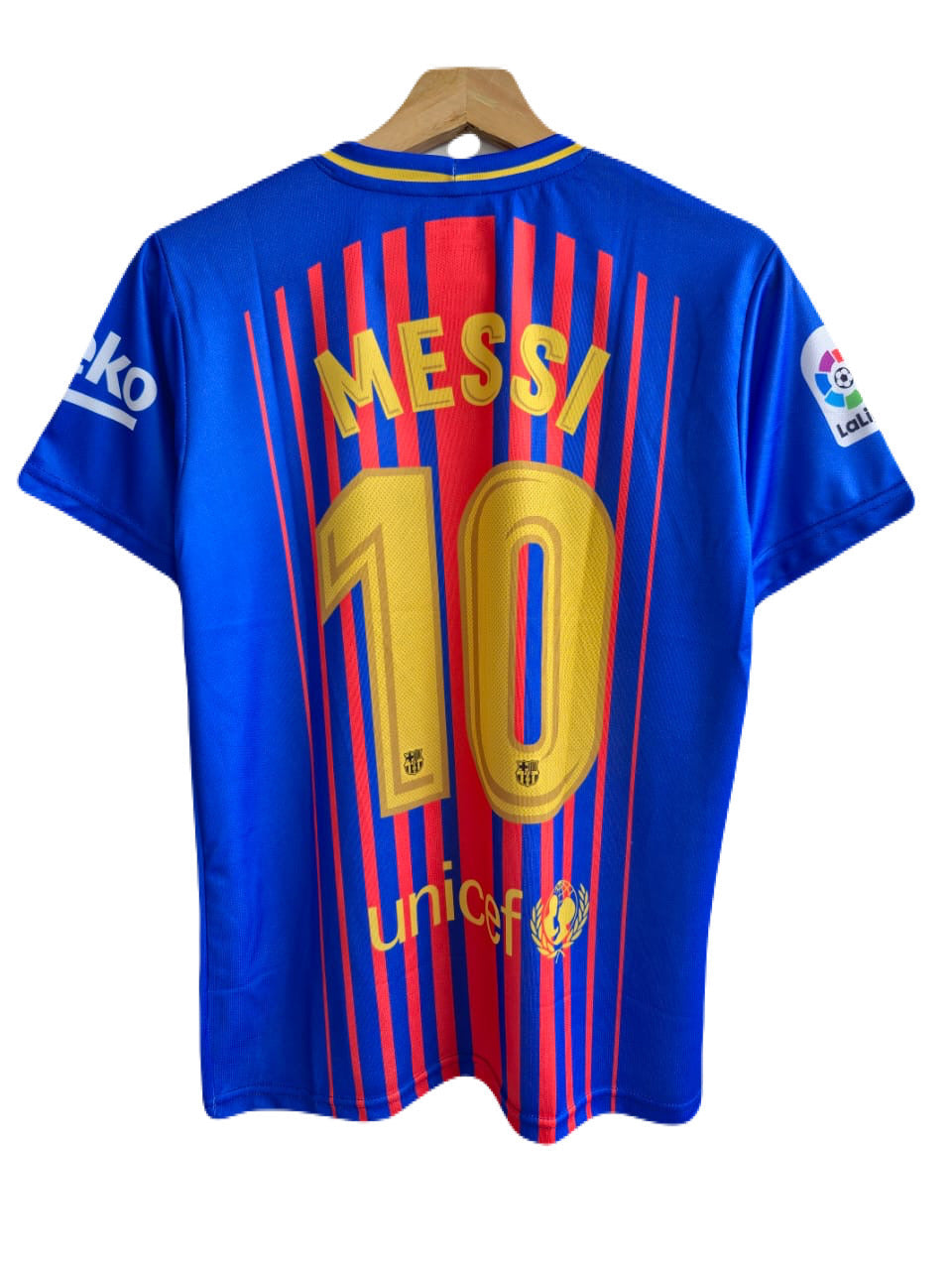 Fc Barcelona 2017/18 Home jersey Messi P132
