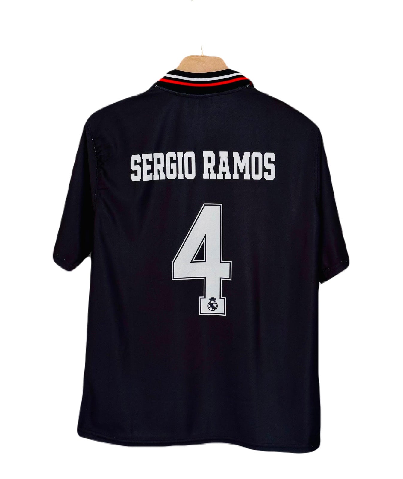 Serigio Ramos Real Madrid Five sleeve Collar Sublimation jersey - P2124