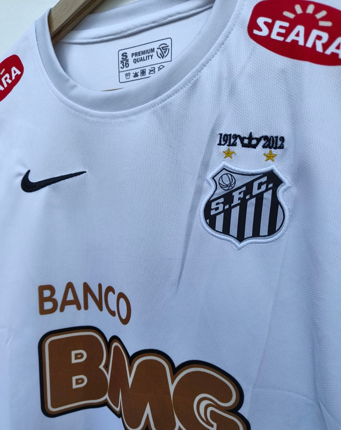Best Retro Jersey Neymar santos embroidery jersey P801
