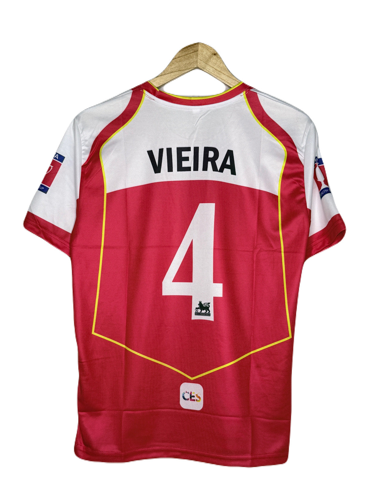 Arsenal Fc 2004-05 Home kit Vieira Half Sleeve - P864