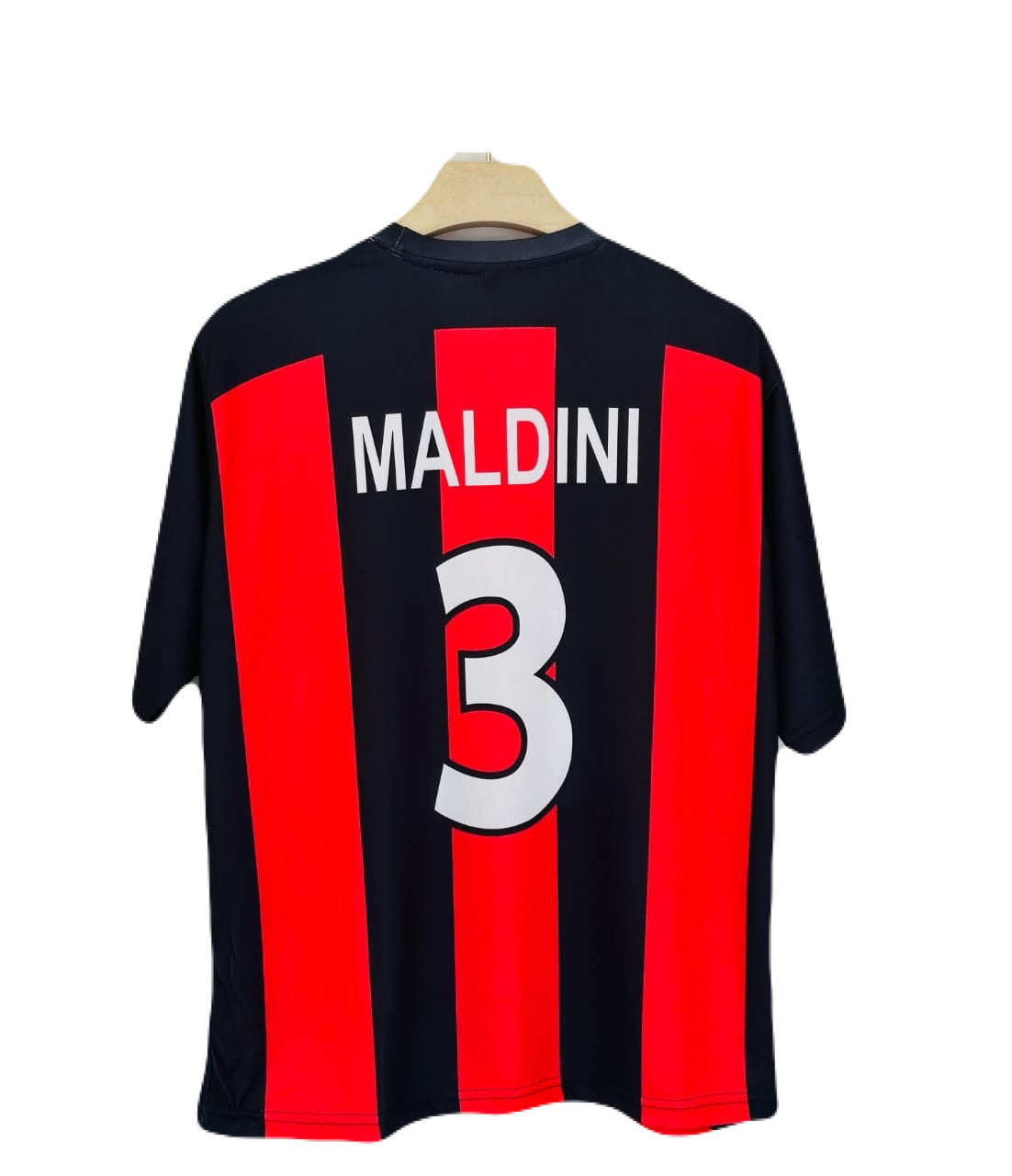 Ac milan 2000-01 Home Maldini Five sleeve P314 - bmg store