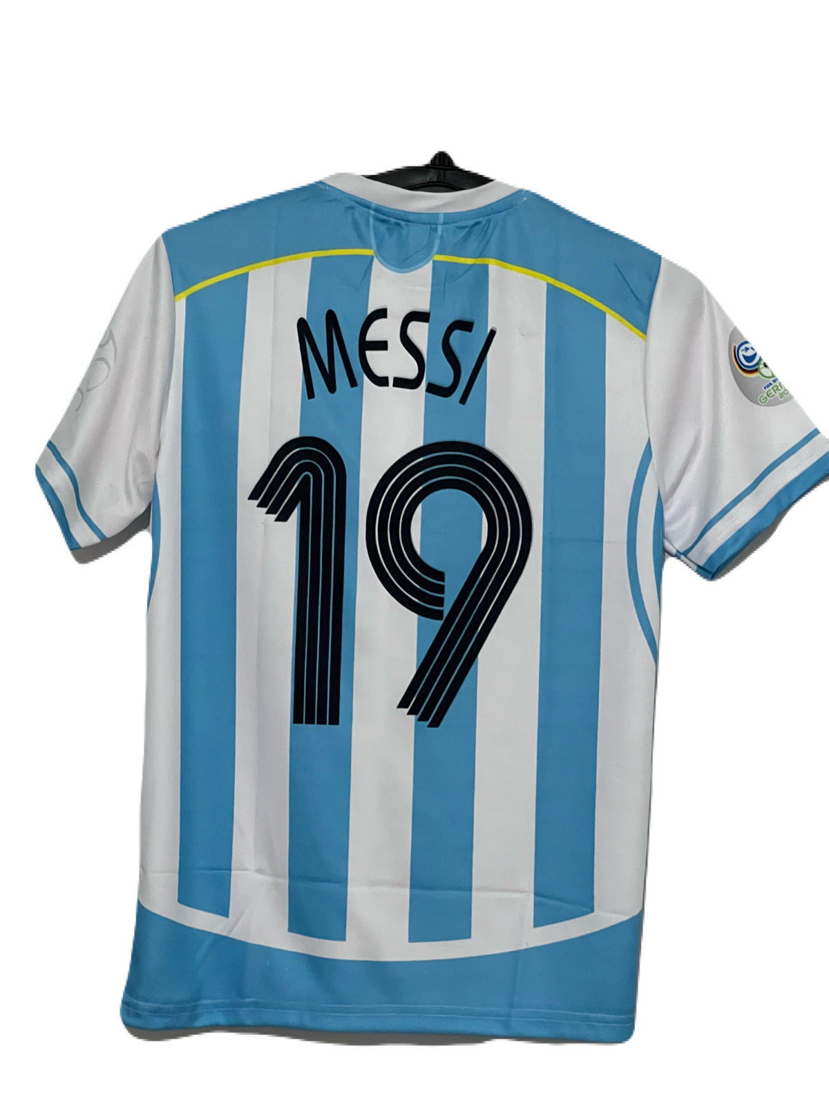 Messi 2006 Argentina world cup edition jersey half sleeve P44 -