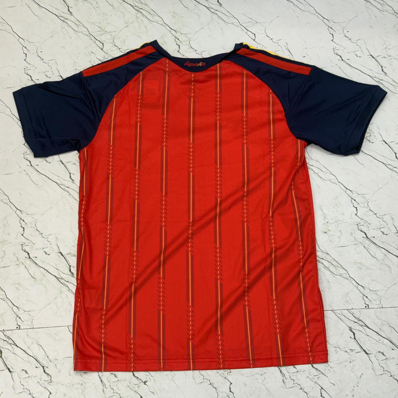 Spain 2026 world cup home Imported Half sleeve jersey -