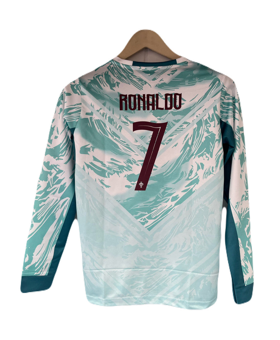 Ronaldo Portugal 2026 worldcup away full sleeve crew neck jersey -