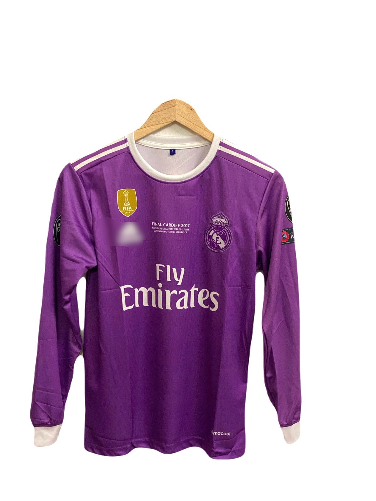 Ronaldo purple real madrid premium full sleeve P52