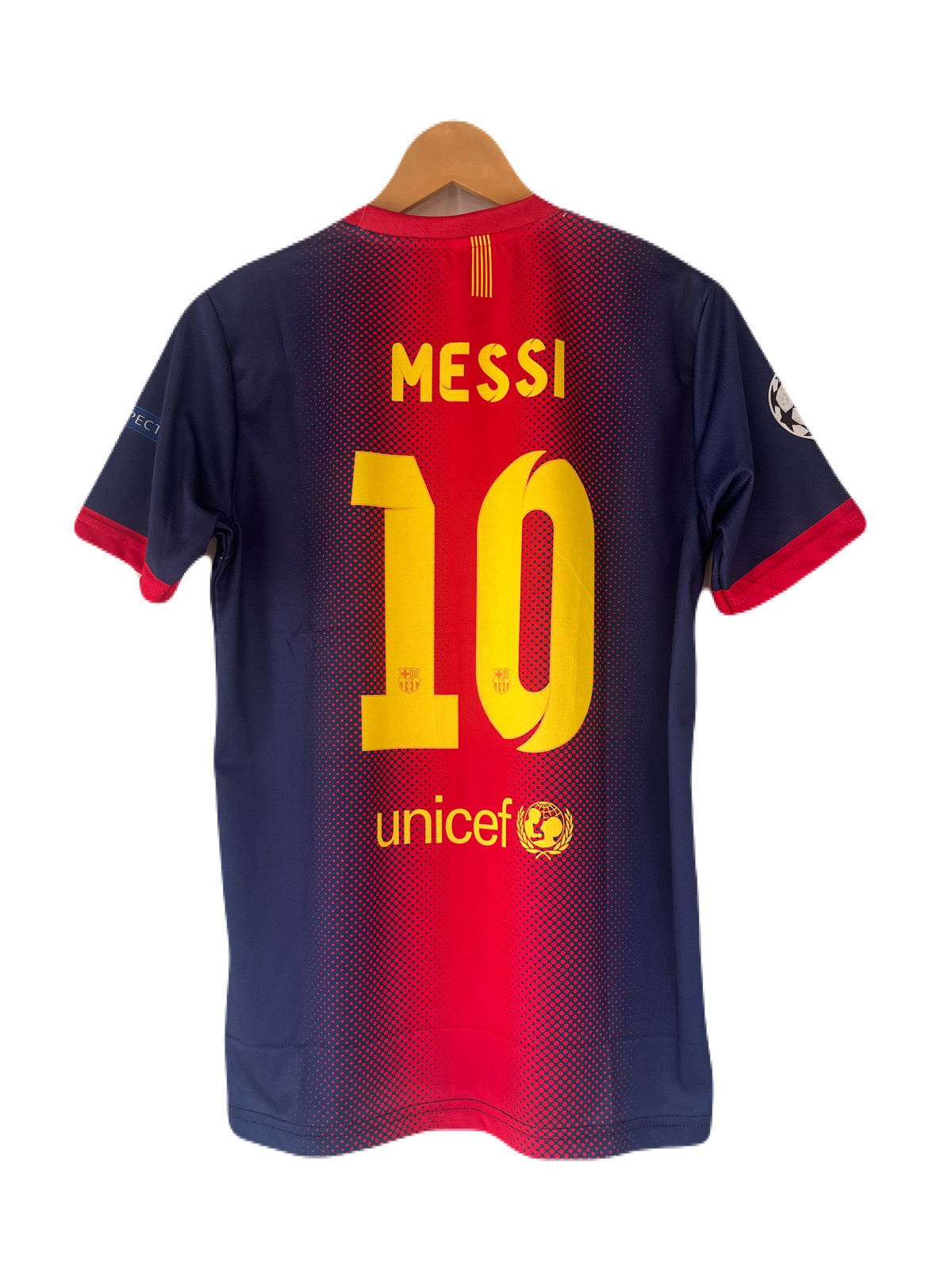 Messi Barcelona 2011-12 Jersey Half Sleeve Sublimation - P2298