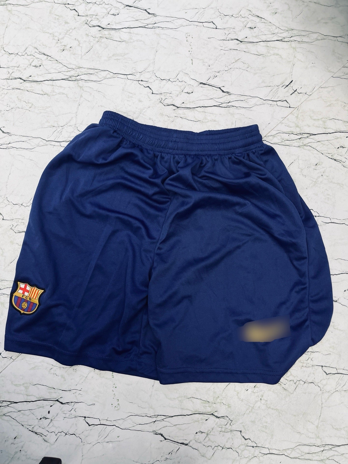 Premium first quality Barcelona Dark Blue Shorts - P589 bmg store