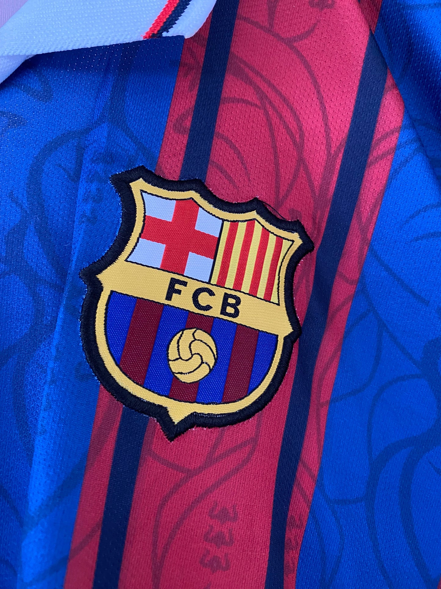 Cruyff Barcelona specil edition Five Sleeve collar Embroidery- P2107