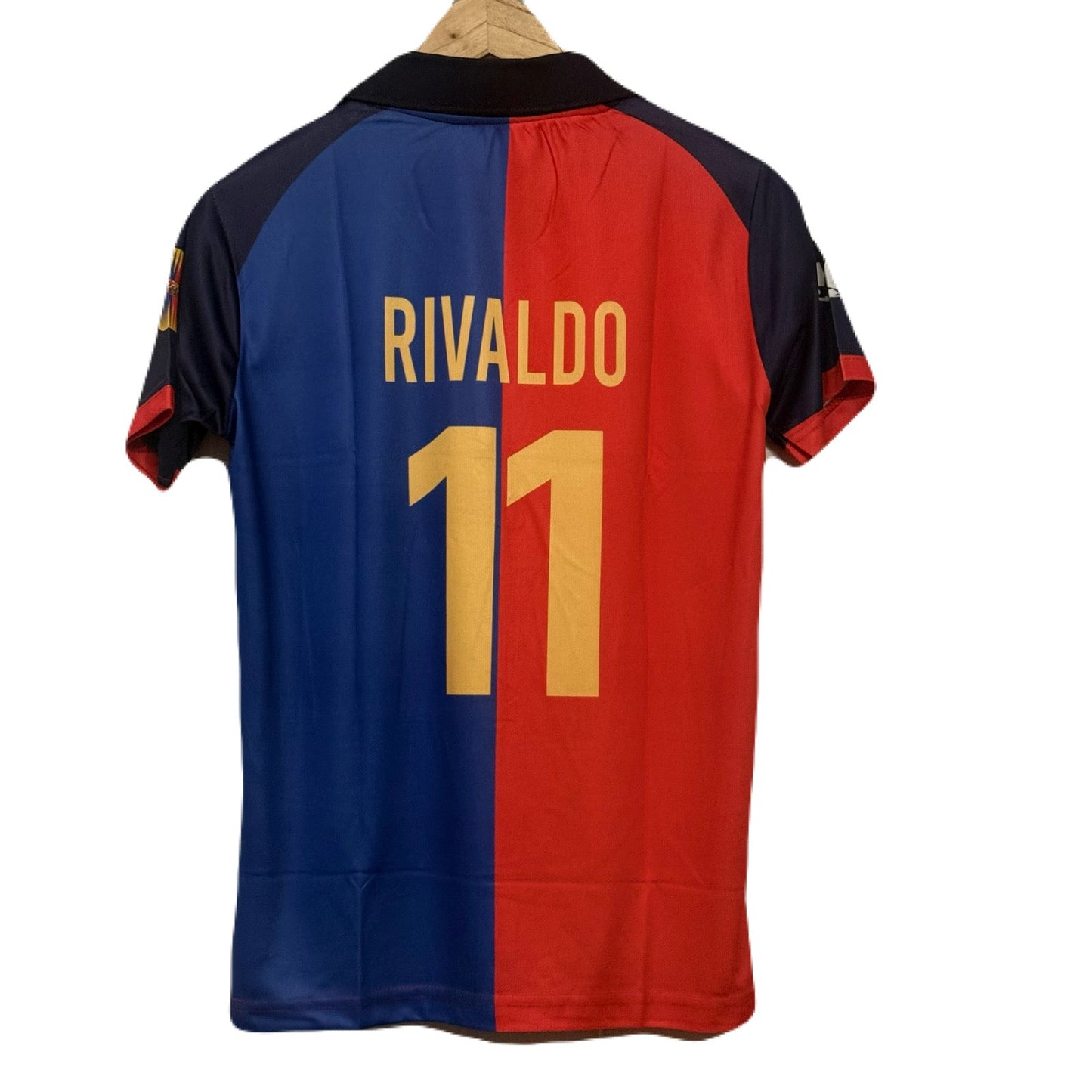 Fc Barcelona 1999-00 Home kit Rivaldo Half Sleeve - bmg store