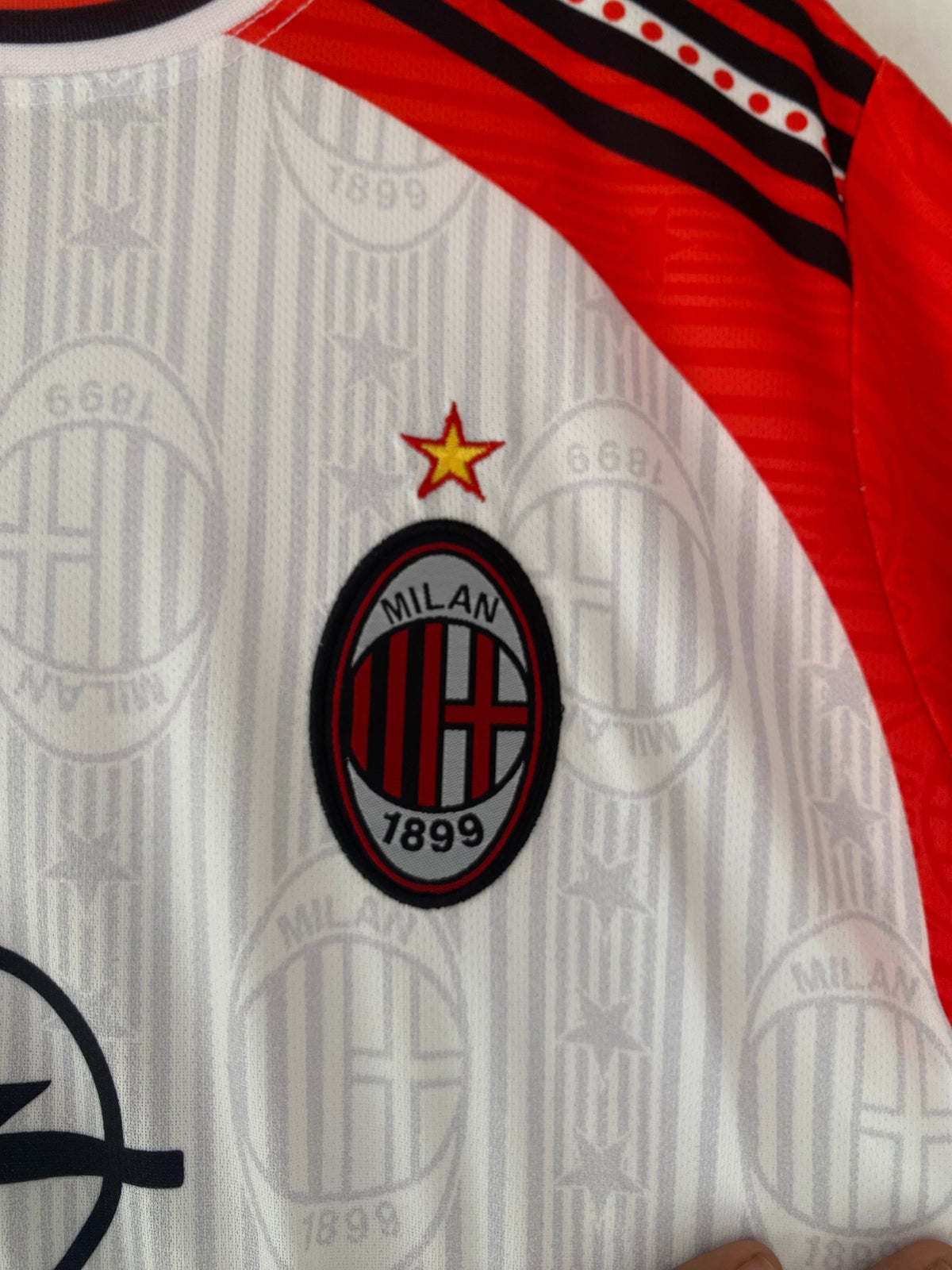 Maldini Ac Milan Half Sleeve Embroidery jersey - P2728 | BMG STORE