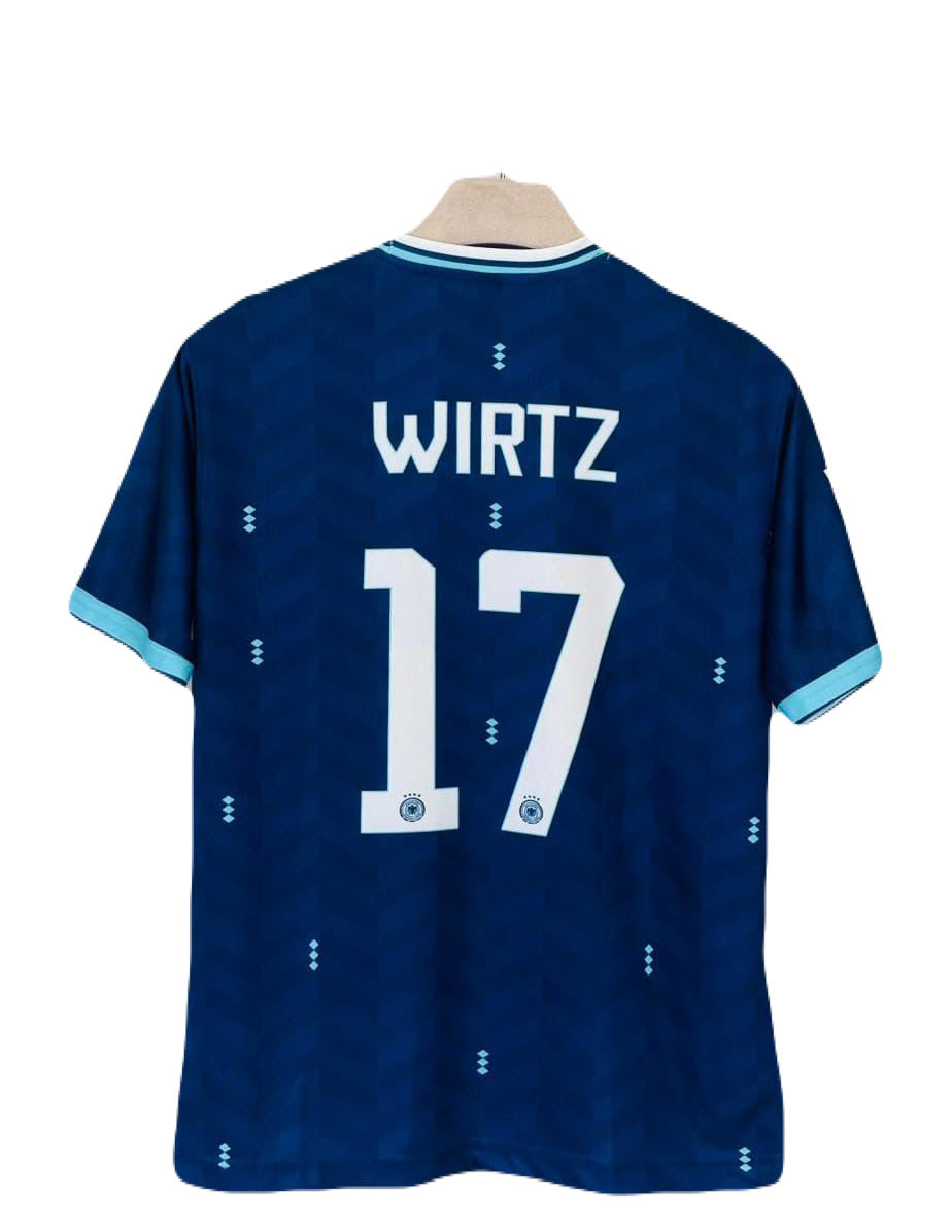 Germany 2026 World Cup Away wirtz Half Sleeve Sublimation Jersey - P1415 Ms Retro Store
