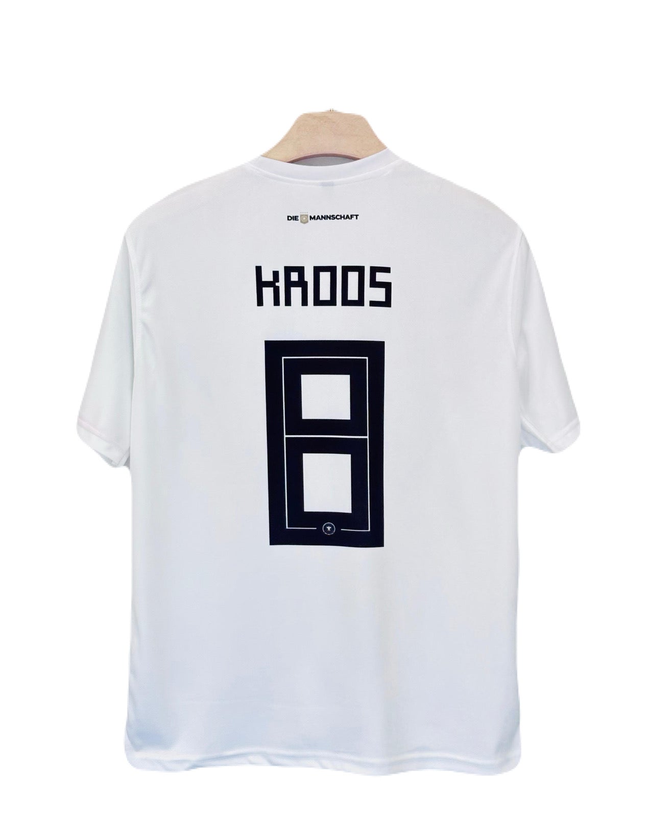 Germany 2018 World Cup Home kit Kroos Half Sleeve Embroidery - P1532