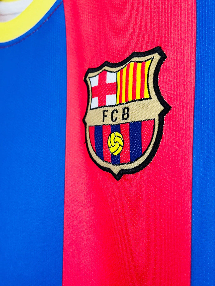 Barcelona 2011 messi half sleeve embroidery