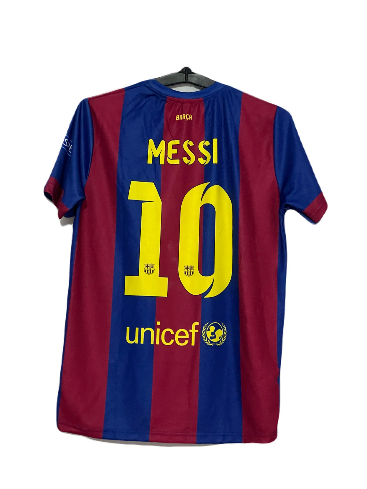 Best Retro jersey Barcelona messi 2015 home kit jersey P20