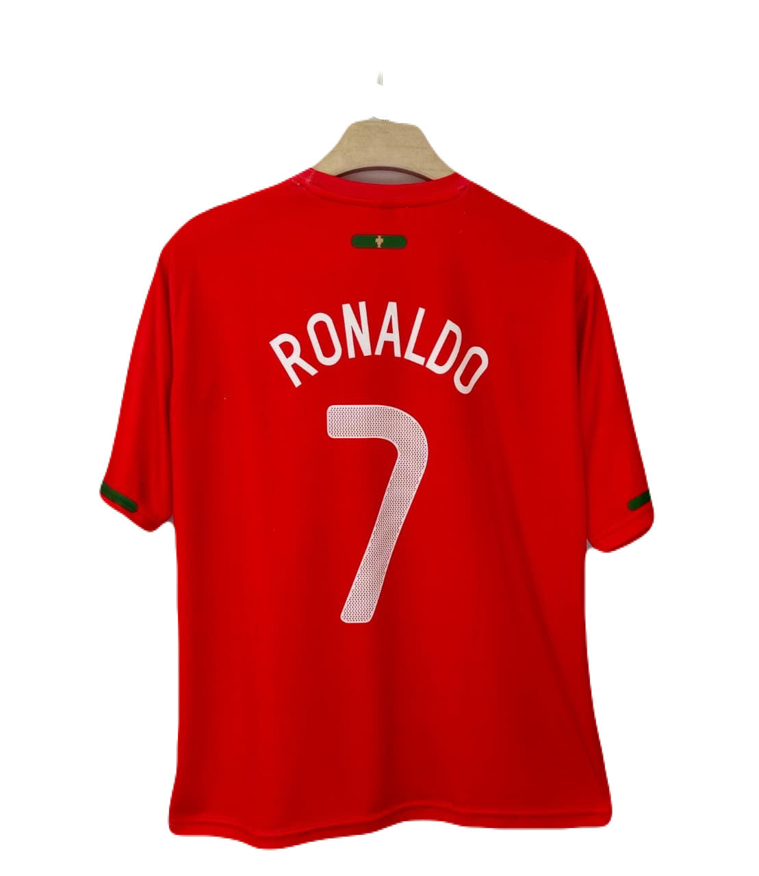 PORTUGAL 2010-12 HOME KIT RONALDO FIVE SLEEVE - P768 bmg store