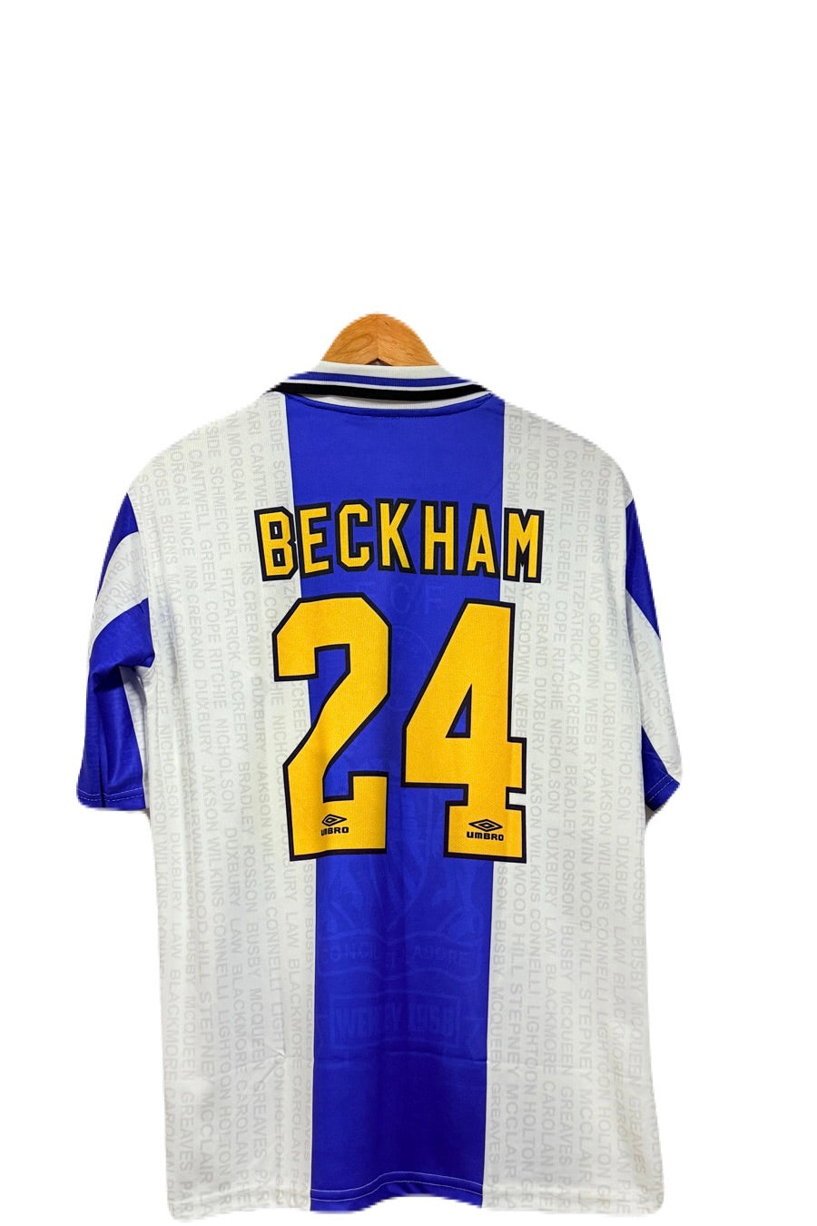 Manchester United 1994-96 Beckham Five Sleeve - P974