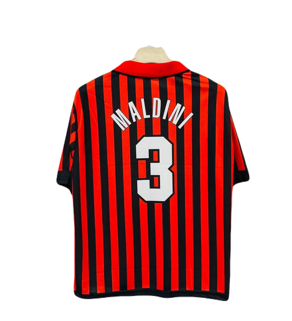 Ac milan 1999/00 home jersey maldini - P835 bmg store