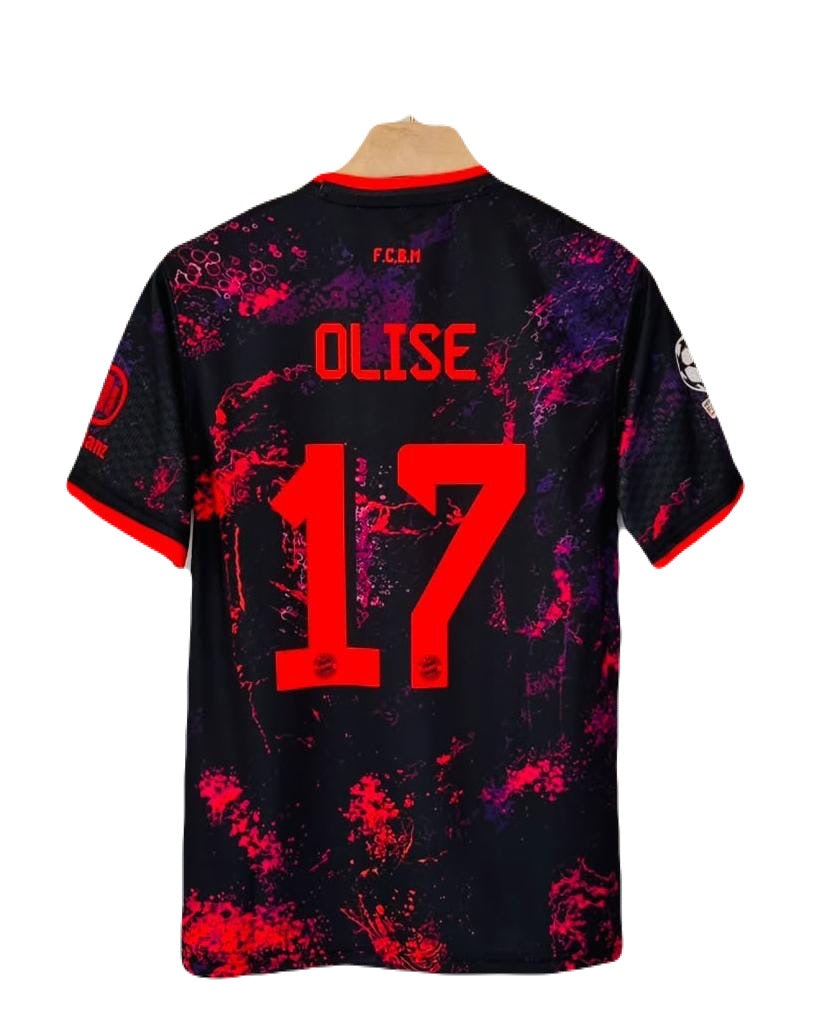 Olise Bayern Third 2026/27 Half Sleeve sublimation jersey - P2568| BMG STORE
