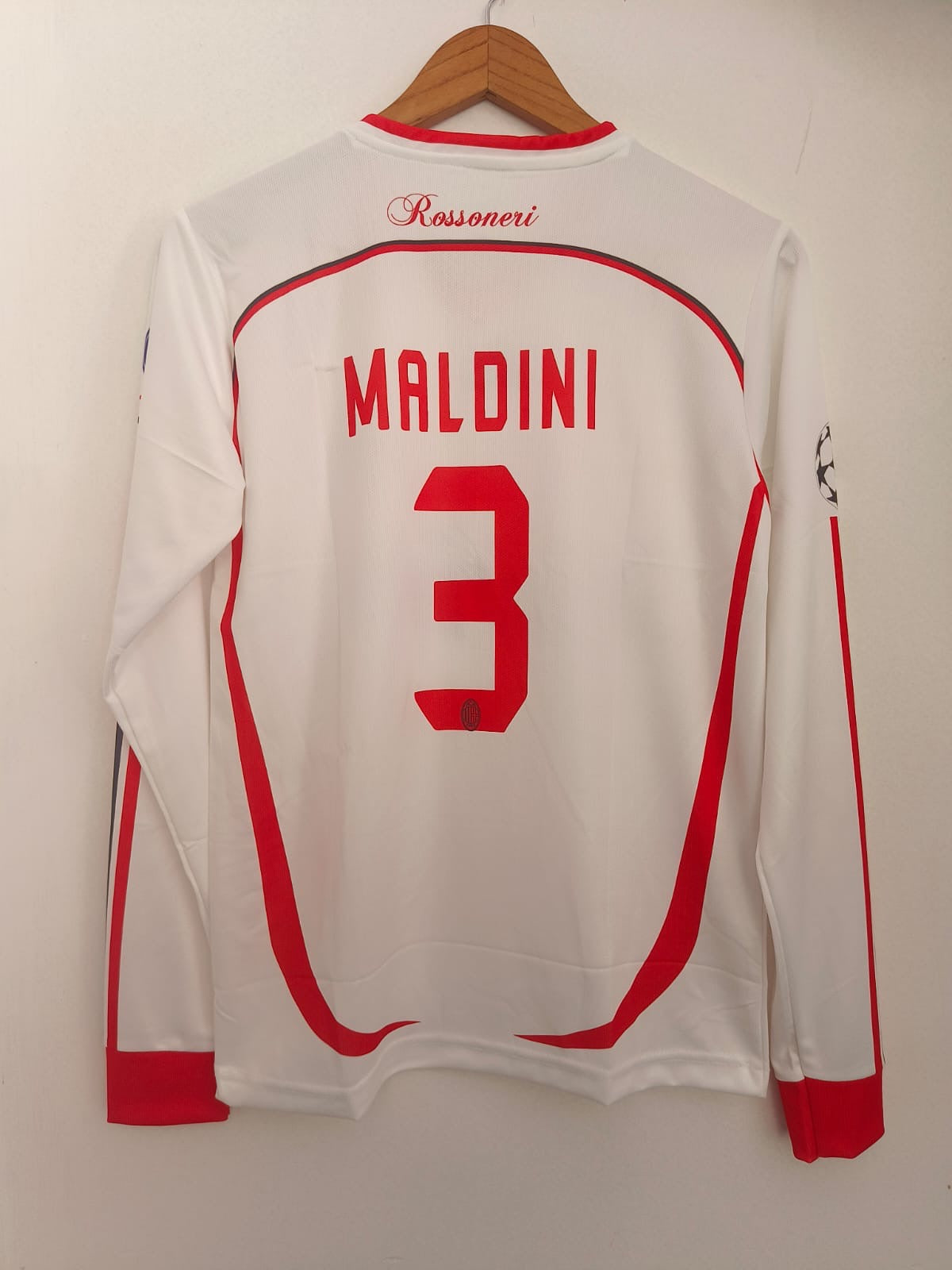 AC MILAN FULL SLEEVE 2006/07 UCL FINAL EDITION MALDINI P284 bmg store