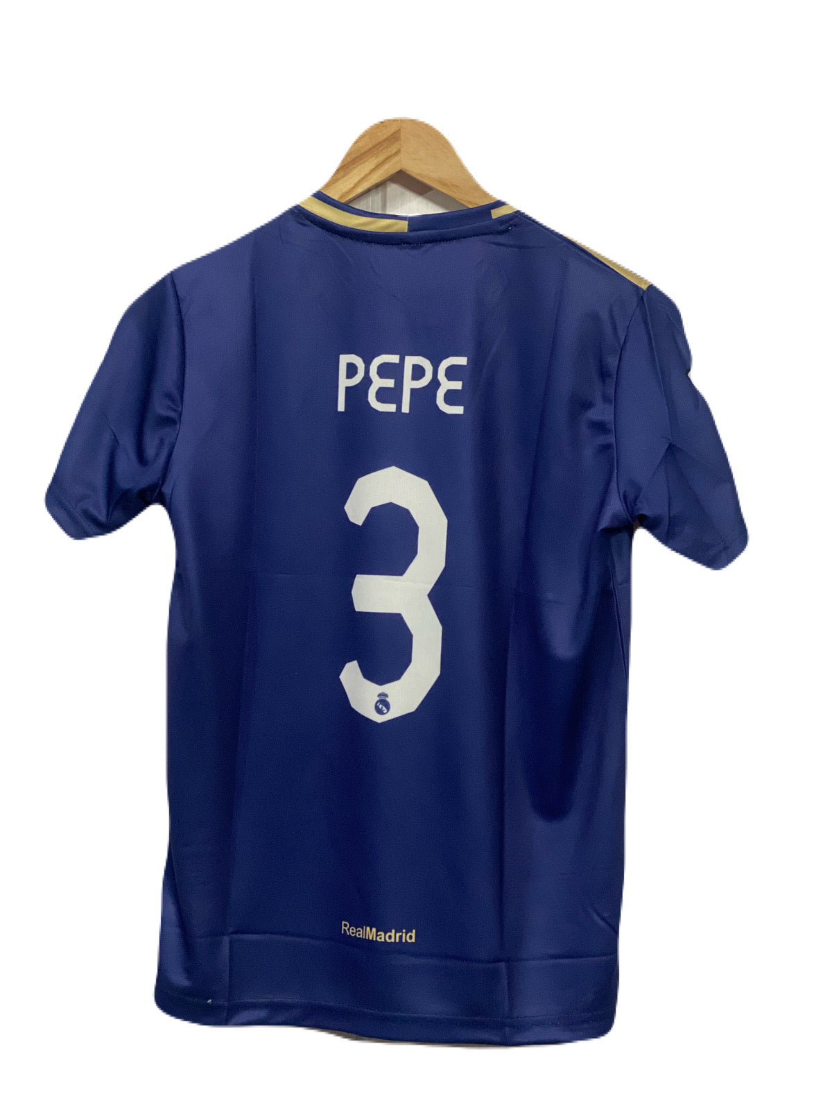 Real Madrid 2007-08 Away kit pepe Half sleeve - P652 bmg store