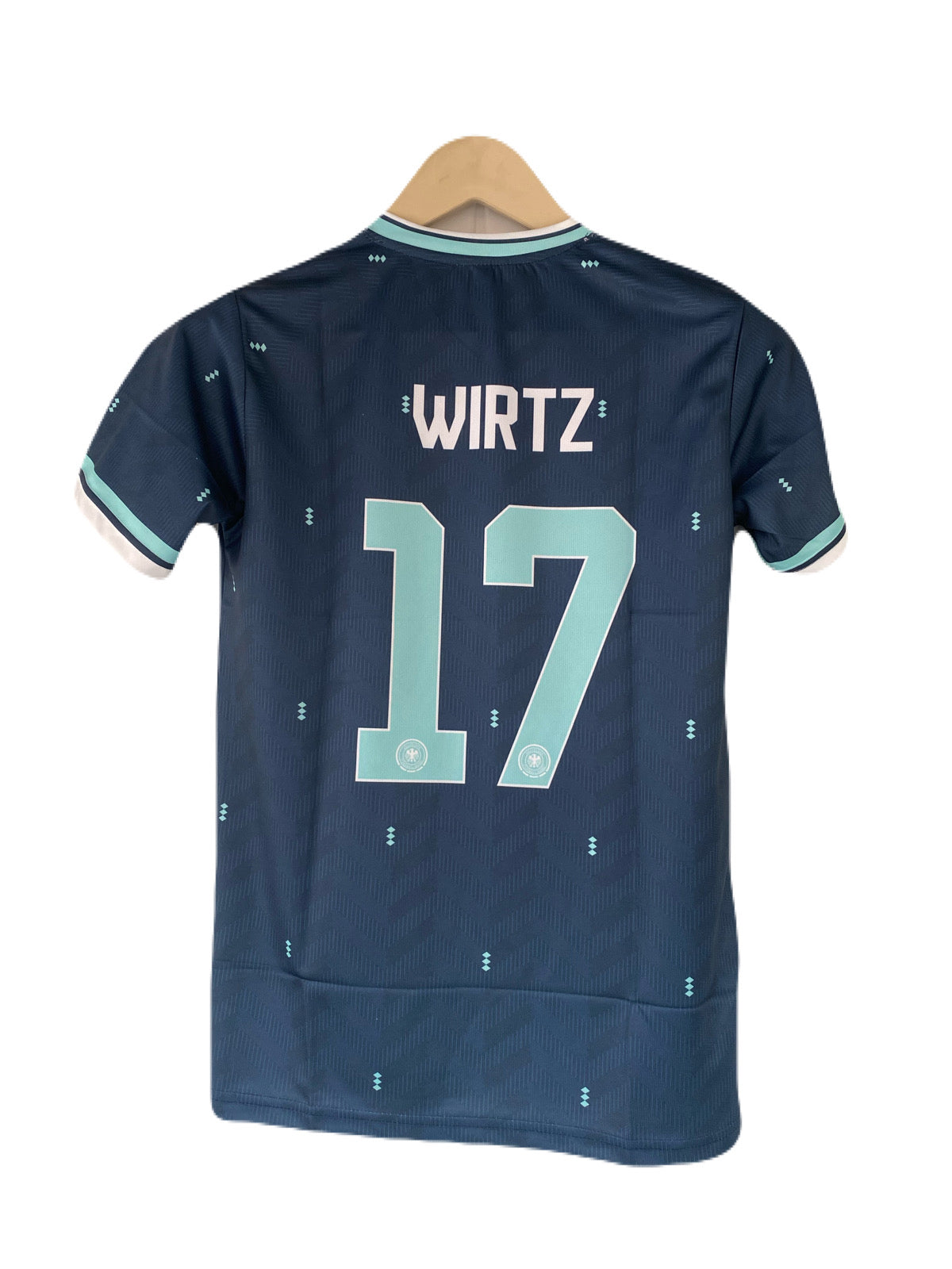 wirtz Germany 2026 World Cup Away Half Sleeve Sublimation Jersey -