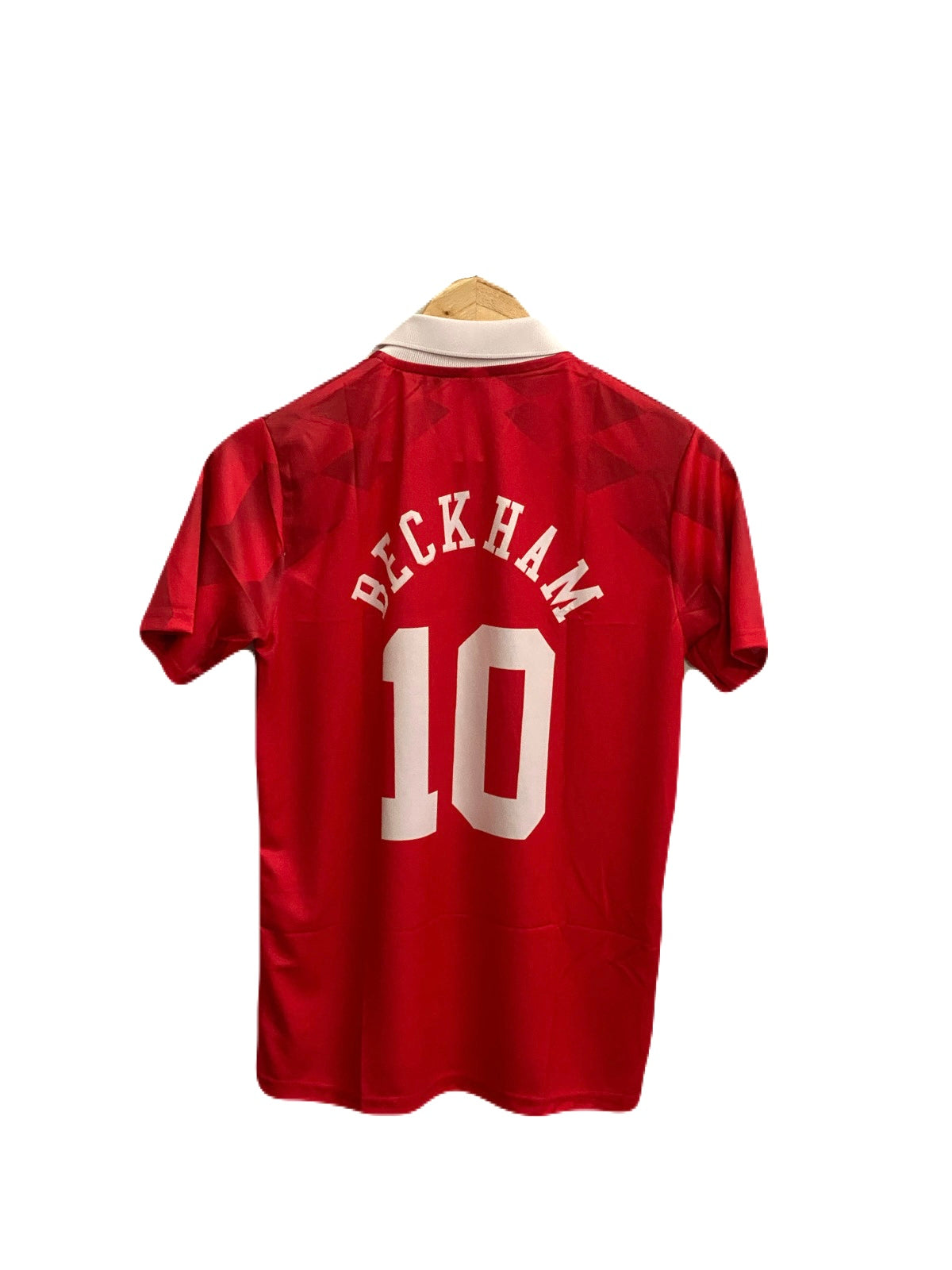Manchester united 1996/98 home jersey beckham p483 - bmg store