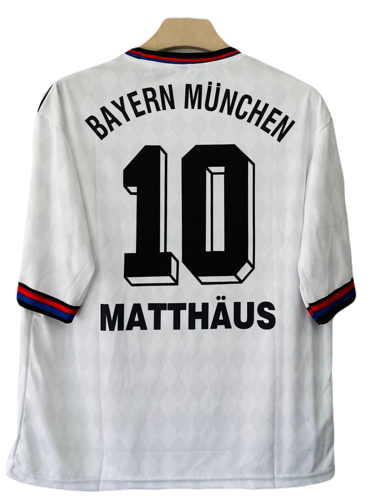 Bayern Munich 1996-98 Away kit Matthaus Five sleeve - bmg store