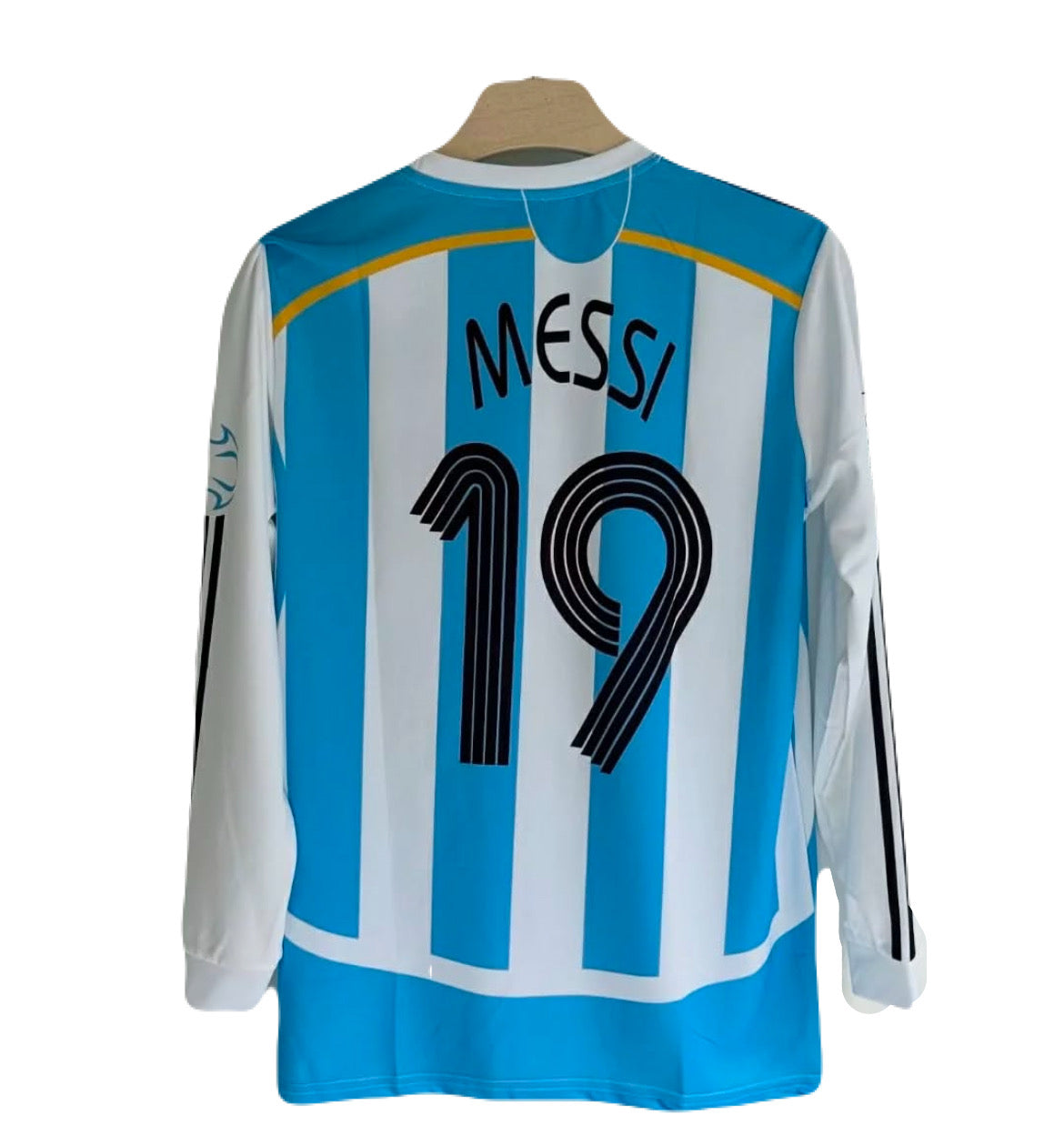 Best retro jersey Argentina 2006 home full sleeve sublimation messi P157