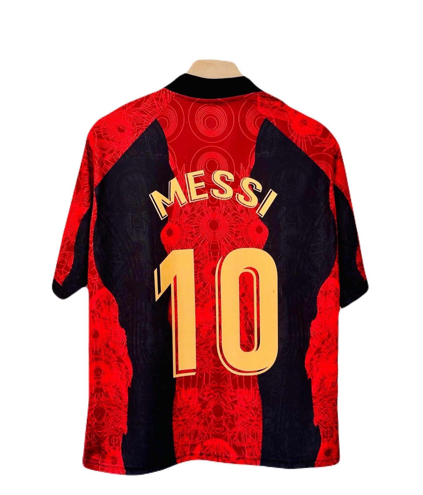 Messi barcelona special edition COLLAR FIVE SLEEVE JERSEY -
