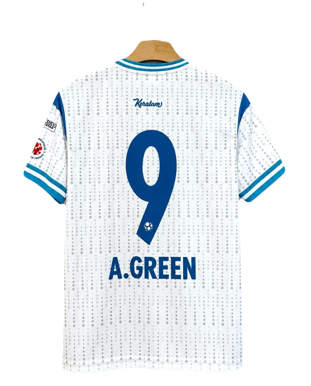 A.Green Kerala Blasters 2026-27 Away Half Sleeve Sublimation Jersey - P2825 | BMG STORE