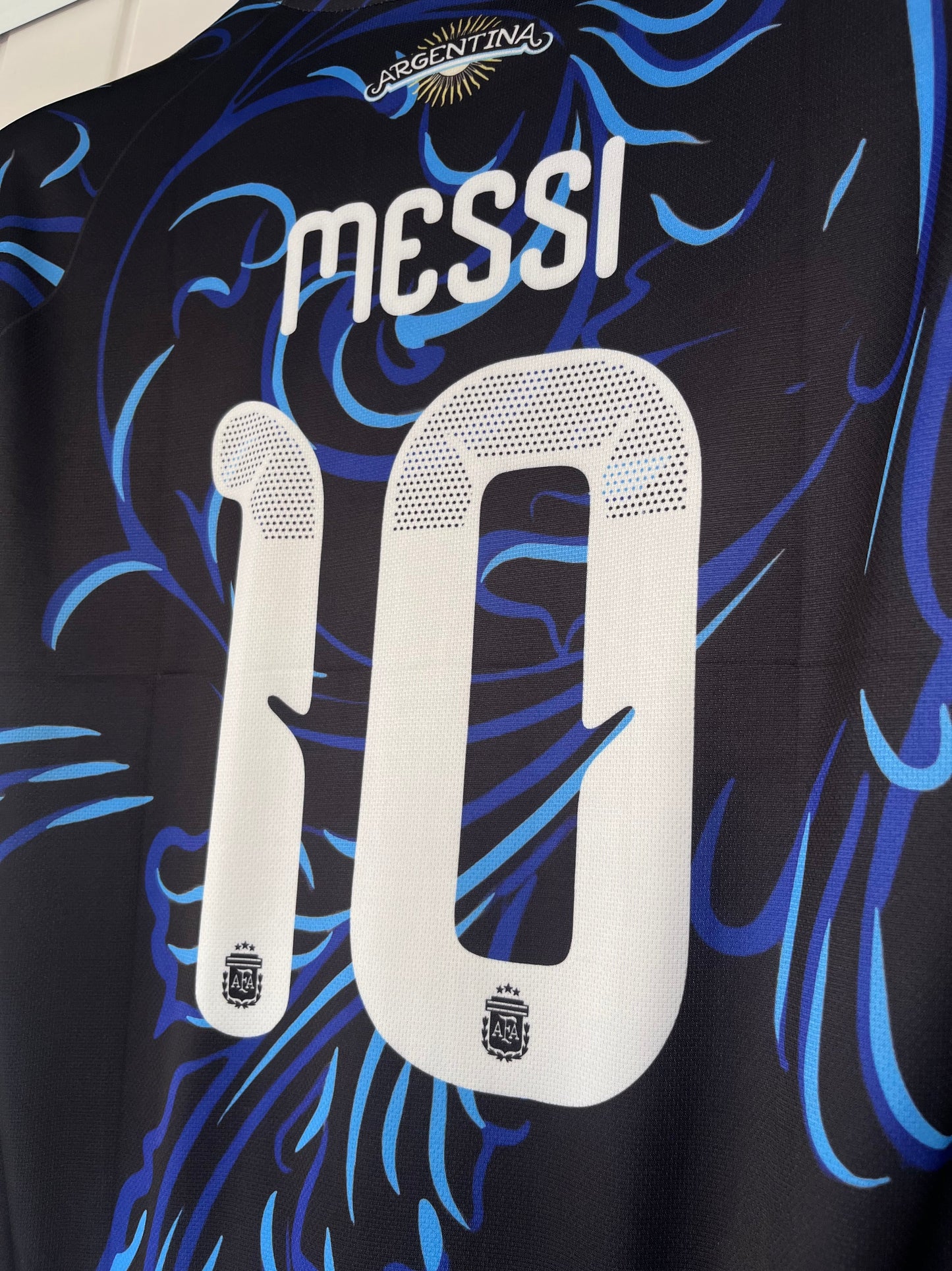 Argentina 2026 World Cup Away Kit Messi Half Sleeve sublimation - P1549
