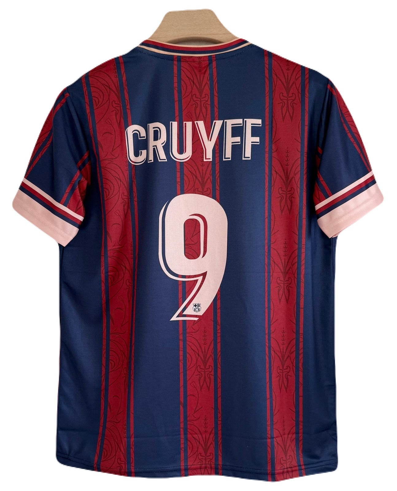 Barcelona 125th anniversary edition Cruyff Half Sleeve Embroidery Jersey