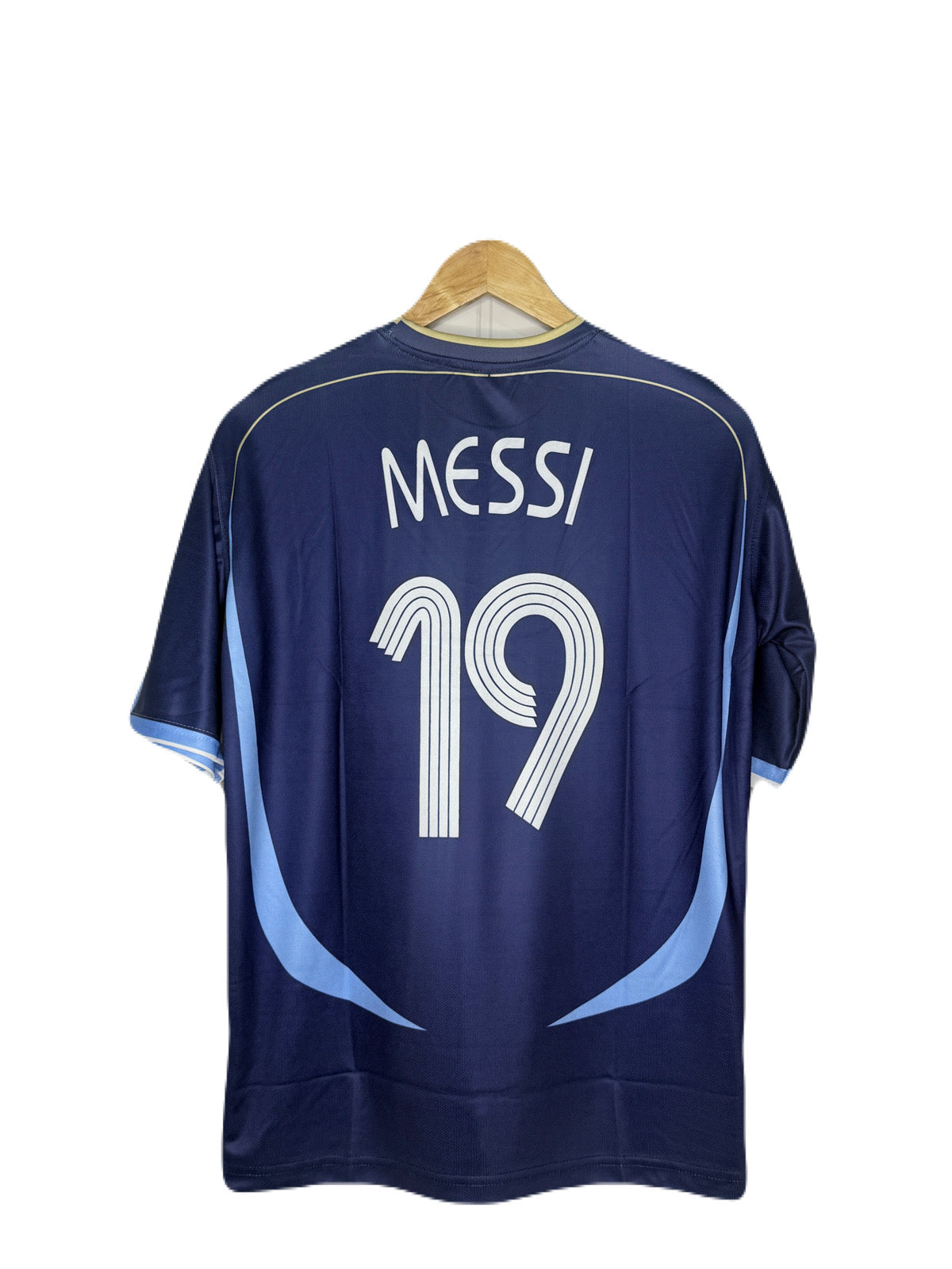 Argentina 2006 Away Kit Messi Five Sleeve - bmg store