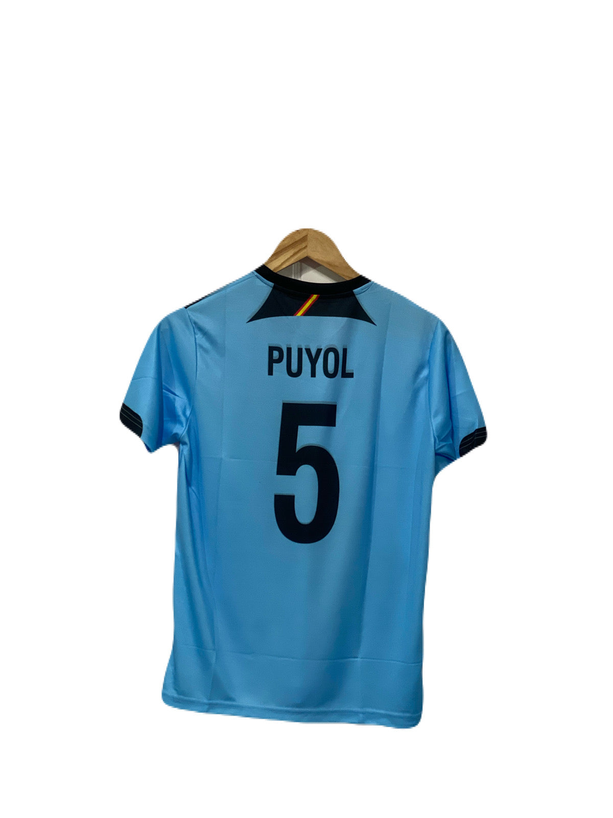 Spain 2012 Away kit Puyol Half sleeve - P529
