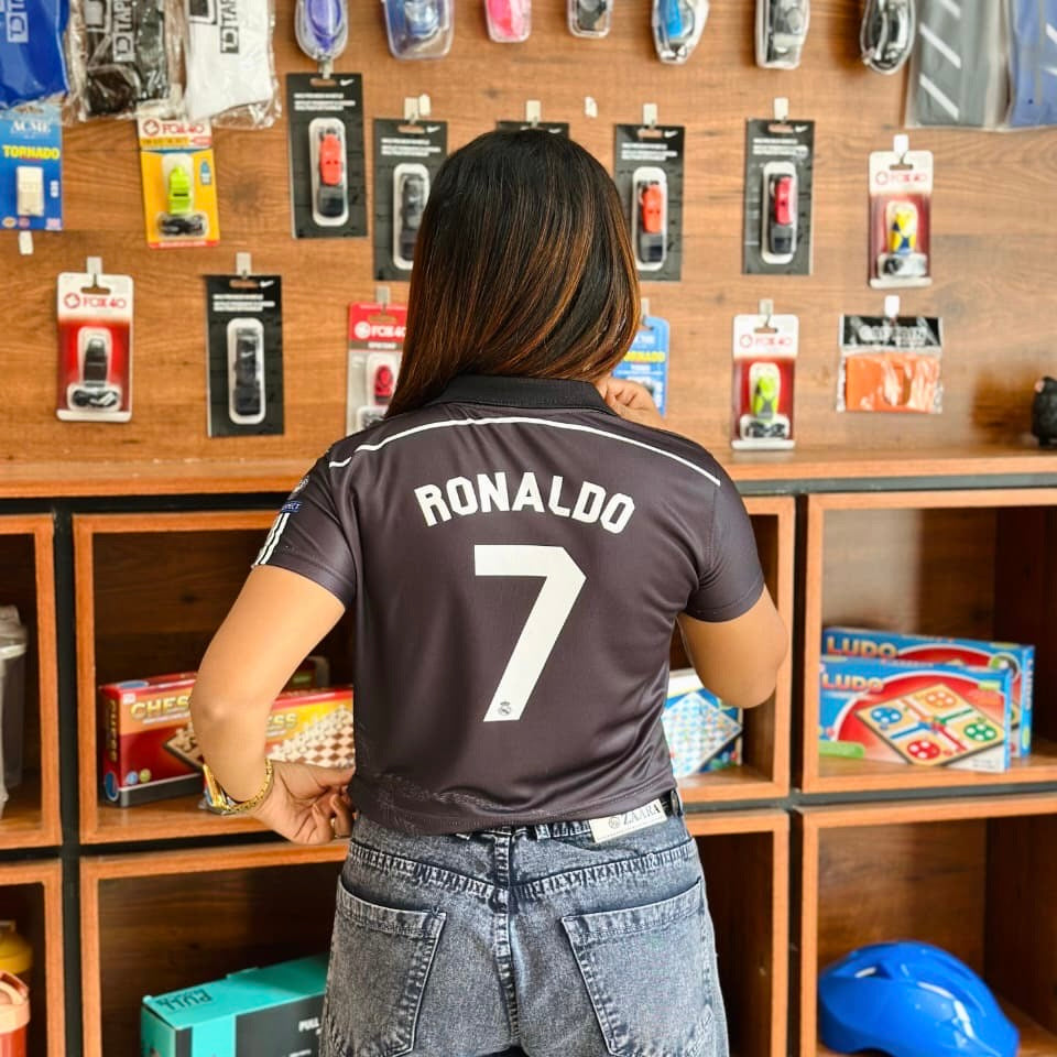Crop top Collar neck jersey Real Madrid Dragon Edition Ronaldo - bmg store