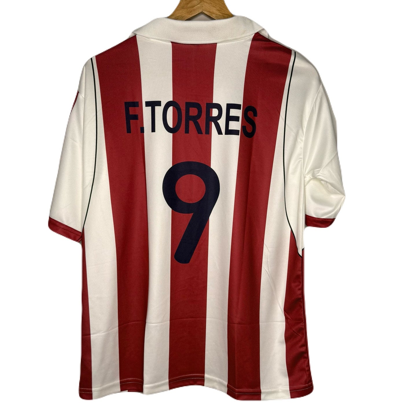 Atletico Madrid 2001-02 Home Kit F.Torres Five Sleeve -P855 bmg store