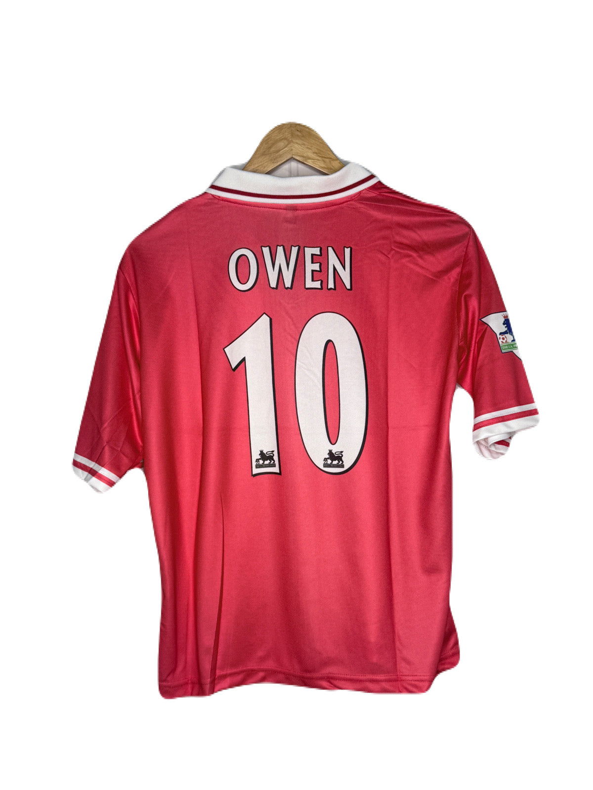 Liverpool 2000-01 Home Kit Owen Five Sleeve - bmg store