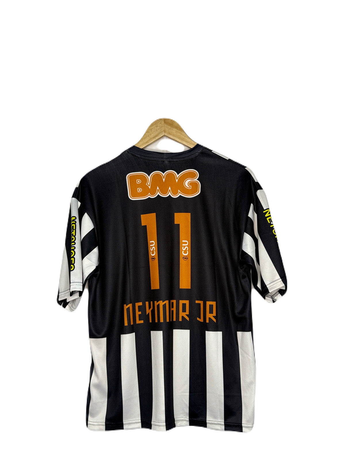 Santos Home Kit Neymar Jr Five Sleeve - P1028 Ms Retro Store